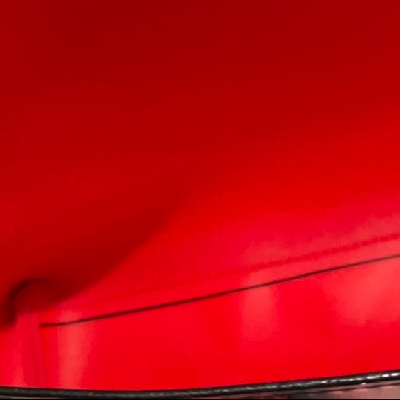 Victoria's Secret Red and Black Floral Tote - Picture 4 of 4